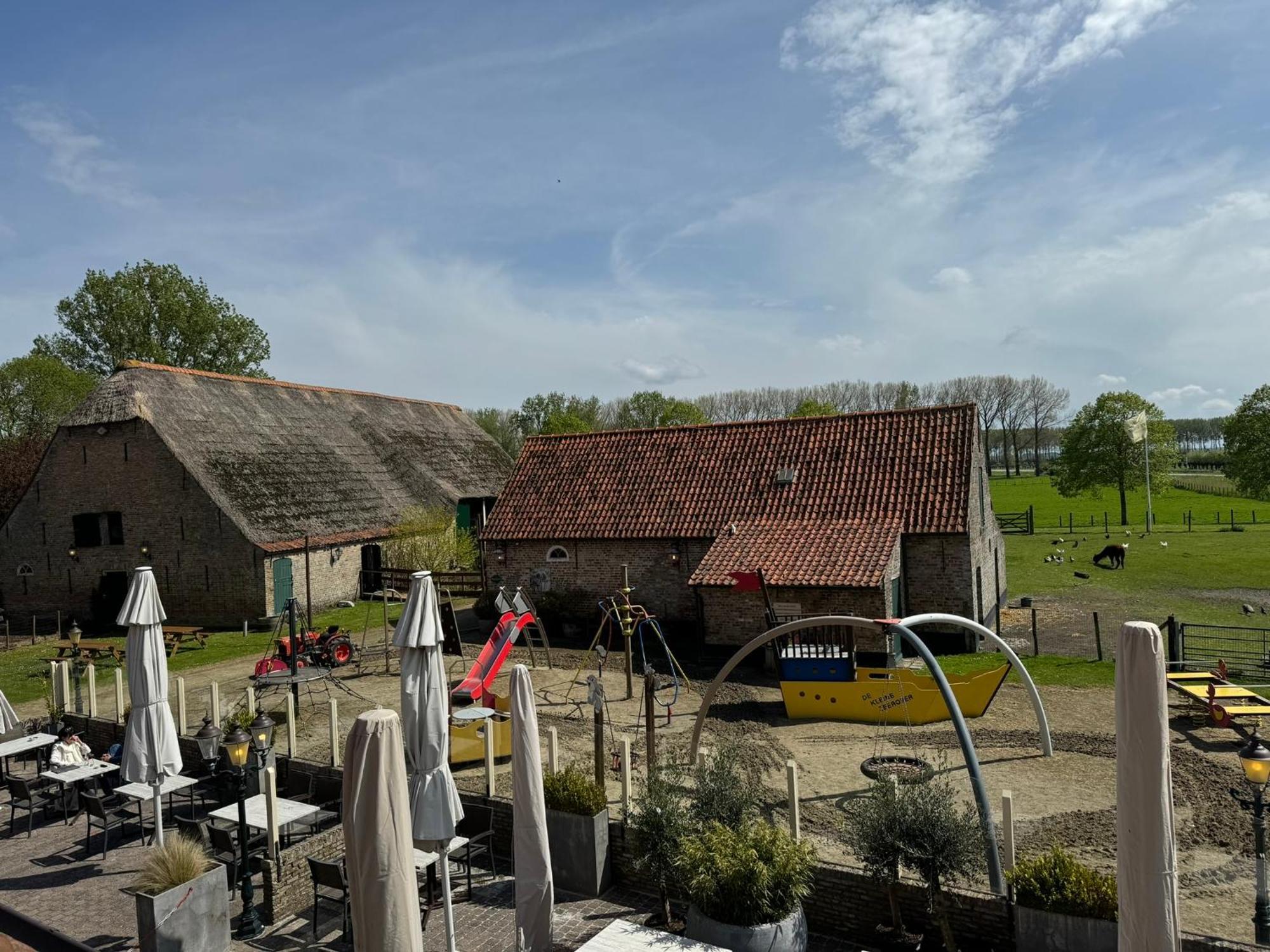 Ouwe Schuure Bed and Breakfast Sluis Buitenkant foto